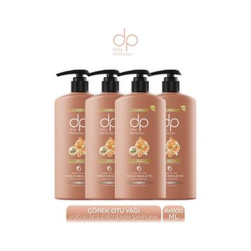 Dp Daily Perfection Çörek Otu Yağı 4x800 ml Şampuan
