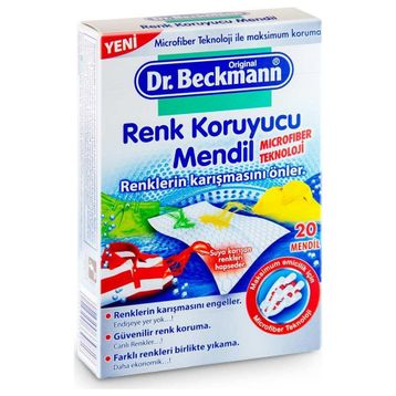 Dr. Beckmann 12'li Renk Koruyucu Mendil