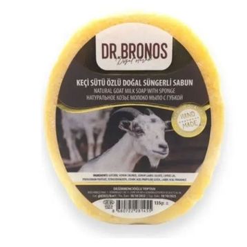 Dr. Bronos Keçi Sütü Özlü Doğal 135 gr Süngerli Sabun