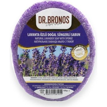 Dr. Bronos Lavanta Özlü Doğal 135 gr Süngerli Sabun
