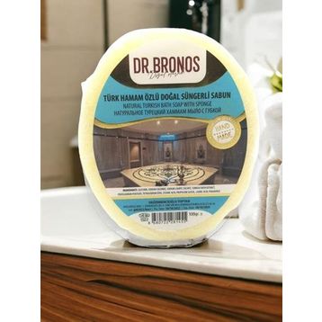 Dr. Bronos Türk Hamamı Doğal 135 gr Süngerli Sabun