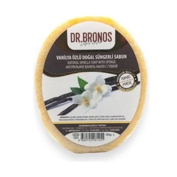 Dr. Bronos Vanilya Özlü Doğal 135 gr Süngerli Sabun