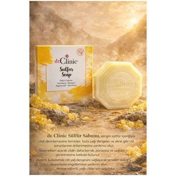 Dr. Clinic 100 gr Kükürt Kalıp Sabun