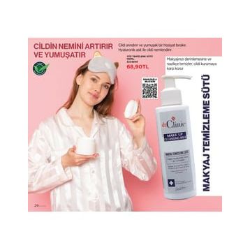 Dr. Clinic 150 ml Makyaj Temizleme Sütü