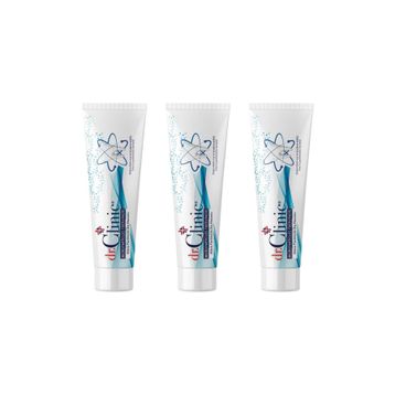 Dr. Clinic Mikro Partiküllü 3x75 ml Diş Macunu