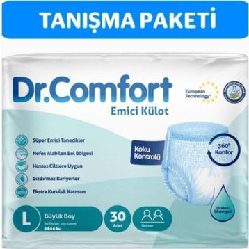 Dr.Comfort 30 Adet Large Yetişkin Hasta Bezi