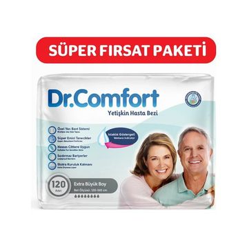 Dr.Comfort Bağlama XL 120 Adet Hasta Bezi