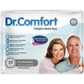 Dr.Comfort Bağlama XL 120 Adet Hasta Bezi