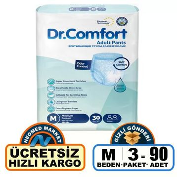 Dr.Comfort M 90 Adet Emici Külot