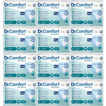 Dr.Comfort Yetişkin Emici Külot L 360 Adet Hasta Bezi