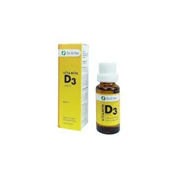 Dr. Erba D3 Vitamini 1000 IU 20 ml Damla