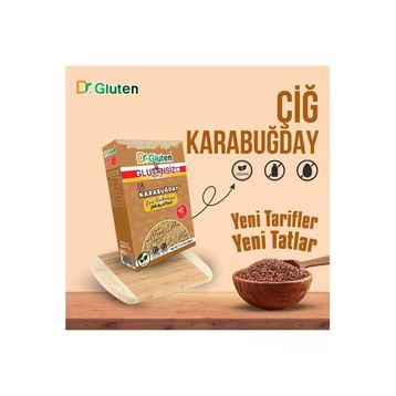 Dr.Gluten 500 gr Glutensiz Çiğ Karabuğday