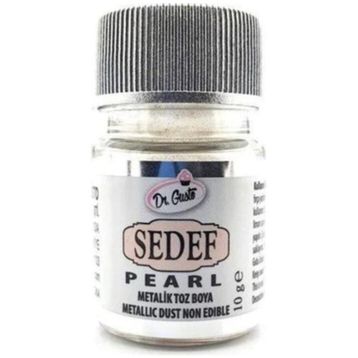 Dr. Gusto 10 gr Dekoratif Sedef Pearl Metalik Toz Gıda Boyası