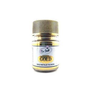 Dr. Gusto 10 gr Dekoratif Yenilmeyen Altın Toz Sim Boya