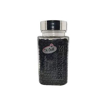 Dr. Gusto 100 gr 4 mm Siyah Boncuk Şeker