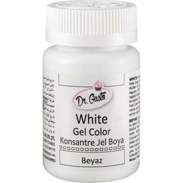 Dr. Gusto 100 gr Beyaz Konsantre Jel Gıda Boyası