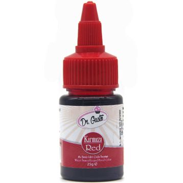 Dr Gusto 25 gr Kırmızı Su Bazlı Likit Gıda Boyası