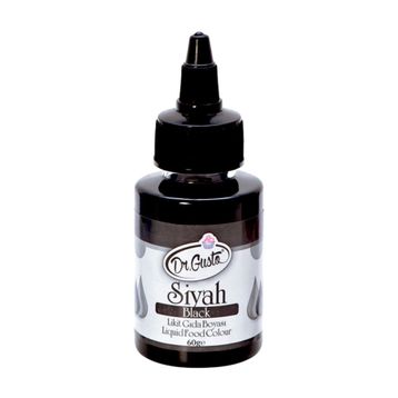 Dr. Gusto 60 gr Siyah Likit Gıda Boyası
