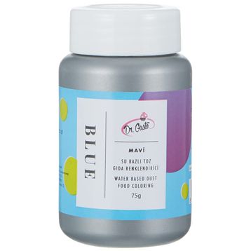 Dr. Gusto Mavi Su Bazlı 75 gr Toz Gıda Boyası