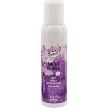 Dr. Gusto Metalik Mor 150 ml Sprey Gıda Boyası
