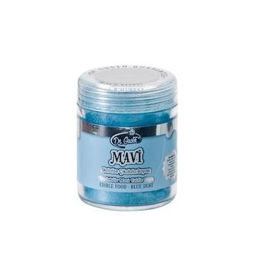 Dr. Gusto Yenilebilir Yaldız Metalize Mavi 10 gr Çikolata Boyası