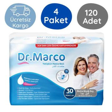 Dr. Marco 120 Adet XL Emici Külot