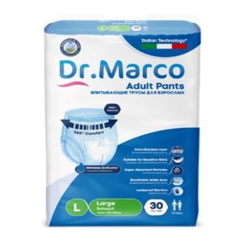 Dr. Marco 30 Adet Jumbo L Beden Emici Külot