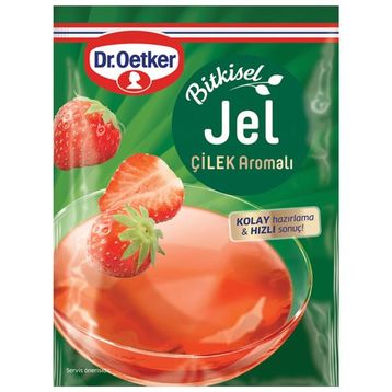Dr. Oetker 100 gr Çilek Aromalı Bitkisel Jelatin