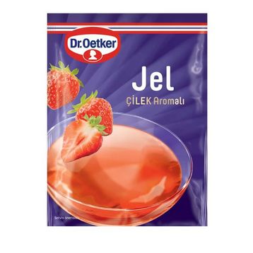 Dr. Oetker 100 gr Çilek Aromalı Bitkisel Jelatin