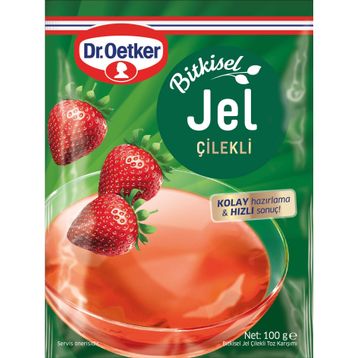 Dr. Oetker 100 gr Çilek Aromalı Bitkisel Jelatin