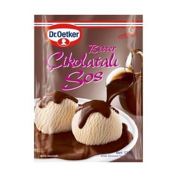 Dr. Oetker 122 gr Bitter Çikolatalı Tatlı Sos