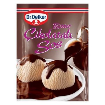 Dr. Oetker 122 gr Bitter Çikolatalı Tatlı Sos