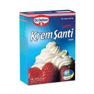 Dr. Oetker 4'lü 288 gr Krem Şanti