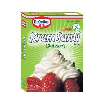 Dr. Oetker 72 gr Glutensiz Krem Şanti