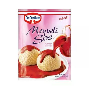Dr. Oetker 77 gr Meyveli Tatlı Sos