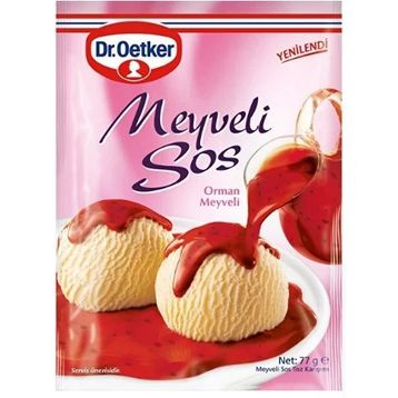 Dr. Oetker 77 gr Meyveli Tatlı Sos