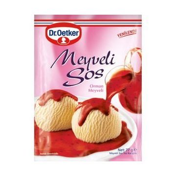 Dr. Oetker 77 gr Meyveli Tatlı Sos