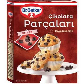Dr. Oetker Bitter 70 gr Sütlü Renkli Çikolata Parçalari