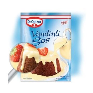 Dr.Oetker Vanilinli 80 gr Tatlı Sos