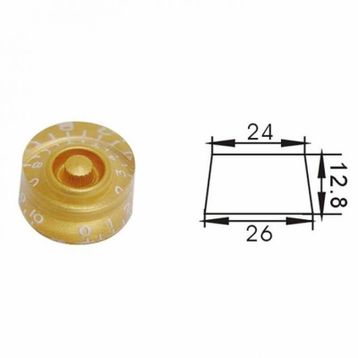 Dr Parts PNB2/GD Plastik Knob