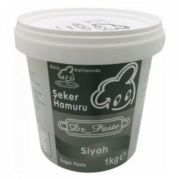 Dr Paste Siyah 1 kg Şeker Hamuru