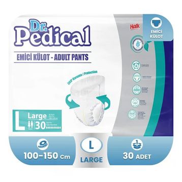 Dr.Pedical 30 Adet L Emici Külot