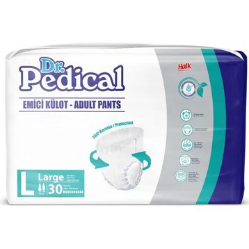 Dr.Pedical 30 Adet L Emici Külot