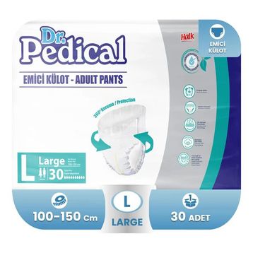 Dr.Pedical 30 Adet L Emici Külot