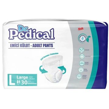 Dr.Pedical 30 Adet L Emici Külot