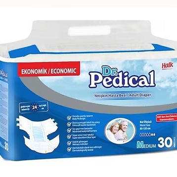 Dr.Pedical 30 Adet M Belbantlı Hasta Bezi