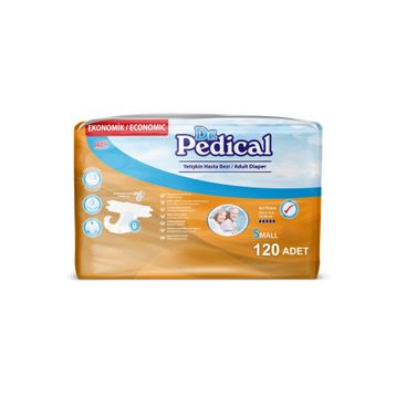 Dr.Pedical Belbantlı Small Küçük Beden 120 Adet Hasta Bezi