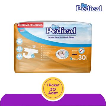 Dr.Pedical Belbantlı Small Küçük Beden 30 Adet Hasta Bezi