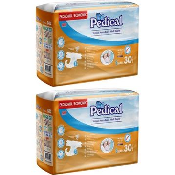 Dr.Pedical Belbantlı Small Küçük Beden 60 Adet Hasta Bezi