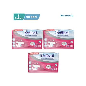 Dr.Pedical Belbantlı Tekstil Yüzey Ekstra Large 2XL 90'lı Hasta Bezi